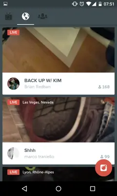 Periscope android App screenshot 5